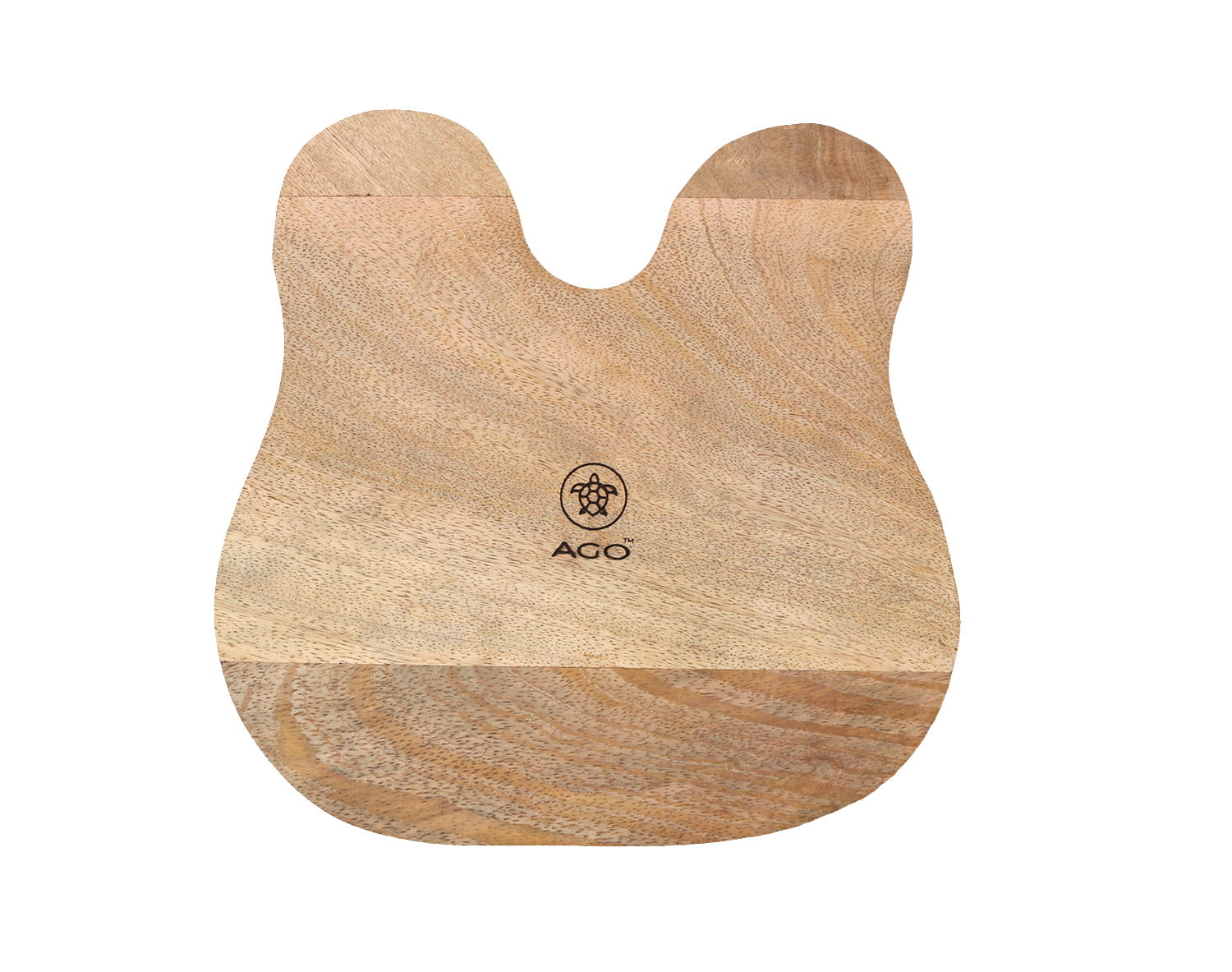 Wooden Platter for Kids - Back